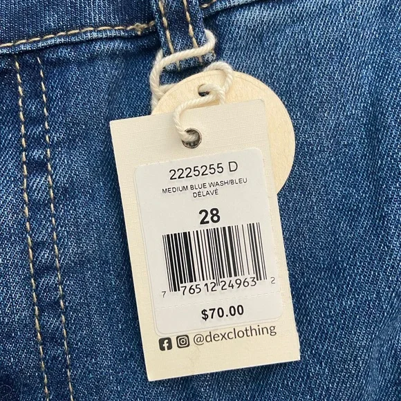 Dex High Rise Blue Jeans - Picture 7 of 14